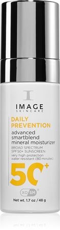 IMAGE Skincare Daily Prevention Advanced Smartblend Mineral Moisturizer Sauļošanās aizsargkrēms ar minerāliem SPF 50+
