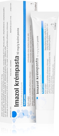Imazol Imazol 10 mg/g kožní pasta proti houbám, kvasinkám a kožním plísním