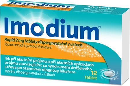 Imodium Imodium Rapid 2mg tablety dispergovatelné v ústech