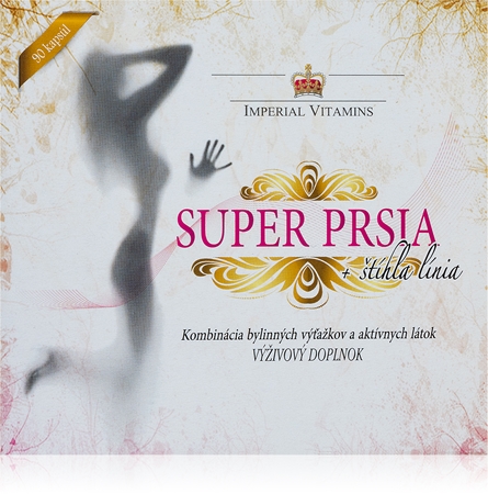 Imperial VITAMINS Super PRSA + štíhla línia kapsuly pre krásne prsia