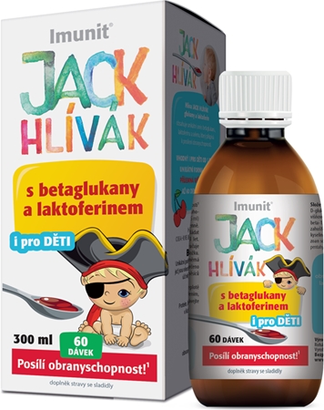 Imunit JACK HLÍVÁK sirup sirup na posilnenie imunity