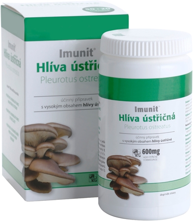 Imunit Oyster mushroom 600 mg supliment alimentar cu conținut ridicat de ciuperci pleurotus