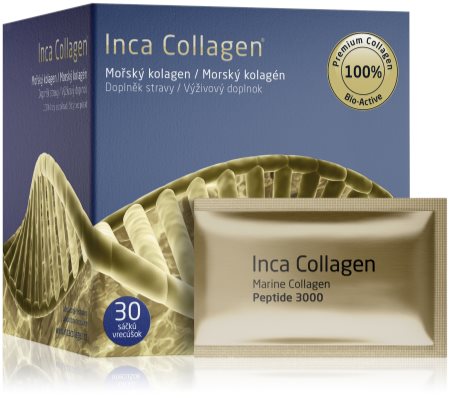 Inca Collagen Mořský kolagen prášek na přípravu nápoje pro krásné vlasy, pleť a nehty