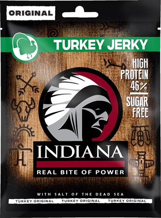 Indiana Jerky Turkey Jerky Original sušené mäso morčacie