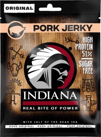 Indiana Jerky Pork Jerky Original sušené maso vepřové