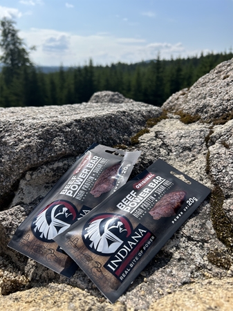 Indiana Jerky Beef Power Bar Original sušené maso hovězí
