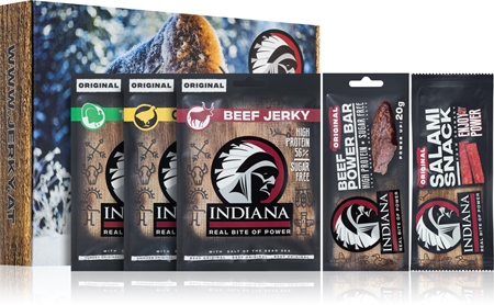 Indiana Jerky Dárkový set sušené maso dárková sada