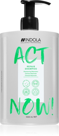Indola Act Now! Repair shampoing nettoyant et nourrissant pour cheveux