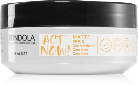 Indola Act Now! Matte Wax matující vosk na vlasy