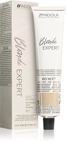 Indola Blond Expert Permanent Hair Dye for blonde hair