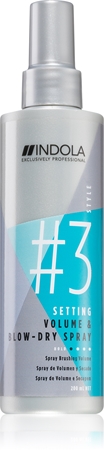 Indola Setting Volymgivande fön-spray