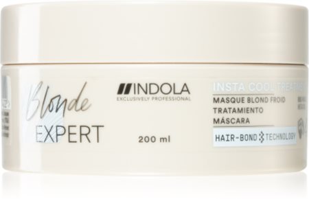 Indola Blond Expert Insta Cool θρεπτική μάσκα μαλλιών για ψυχρές ξανθές απόχρωσης