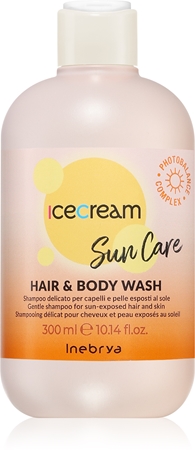 Inebrya Sun Care Hair & Body Wash Gentle Shampoo for body and hair