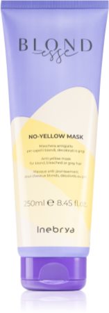 Inebrya BLONDesse No-Yellow Mask maska na vlasy neutralizující žluté tóny
