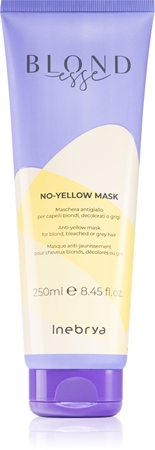 Inebrya BLONDesse No-Yellow Mask μάσκα μαλλιών εξουδετέρωση κίτρινων αποχρώσεων