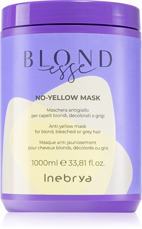 Inebrya BLONDesse No-Yellow Mask masque cheveux anti-jaunissement