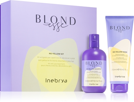 Inebrya BLONDesse No-Yellow Kit dárková sada pro barvené vlasy