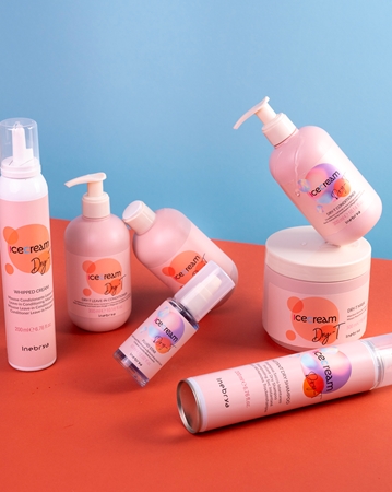 Inebrya Ice Cream Dry-T Whipped Cream Moisturising Foam for hair