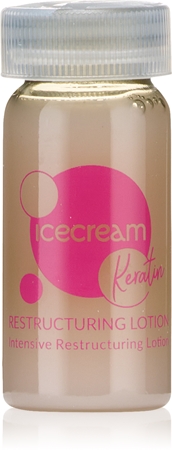 Inebrya Keratin Restructuring Lotion ampoules for hair