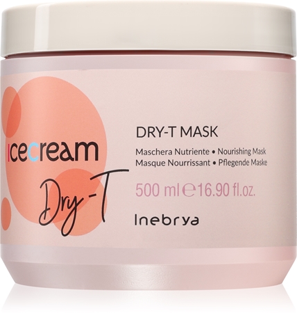Inebrya Ice Cream Dry-T Mask Nourishing Mask for dry, stressed hair