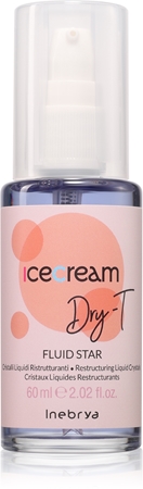 Inebrya Ice Cream Dry-T Fluid Star flüssige Kristalle für trockenes und gefärbtes Haar