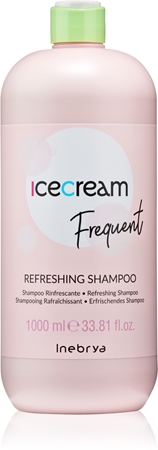Inebrya Ice Cream Frequent Refreshing Shampoo Refresh Shampoo with peppermint