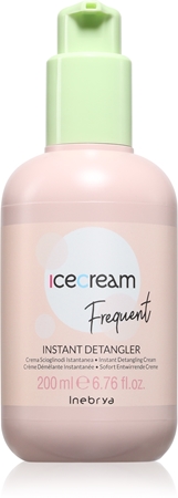 Inebrya Ice Cream Frequent Instant Detangler abspülfreie Creme für die leichte Kämmbarkeit des Haares