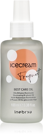 Inebrya Ice Cream Frequent Best Care Oil huile illuminatrice pour cheveux