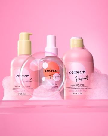 Inebrya Ice Cream Frequent Best Care Oil huile illuminatrice pour cheveux