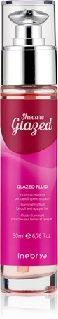 Inebrya Shecare Glazed Fluid Brightening Serum for shiny and soft hair