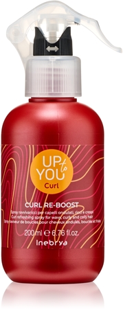 Inebrya Up To You Curl Re-Boost Spray Refreshing Spray for wavy and curly hair