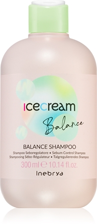 Inebrya Ice Cream Balance Shampoo σαμπουάν για ρύθμιση του σμήγματος
