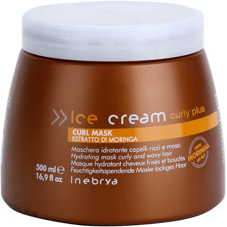 Inebrya Curly Plus Curl Mask Fugtighedsmaske Til krøllet hår