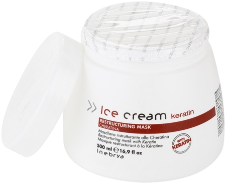 Inebrya Keratin Restructuring Mask Revitalizing Mask with keratin