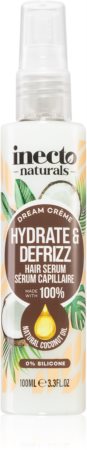 Inecto Dream Crème Hydrate & Defrizz Haarserum mit Kokosöl