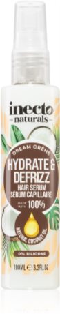 Inecto Dream Crème Hydrate & Defrizz ορός για τα μαλλιά με έλαιο ινδοκάρυδου
