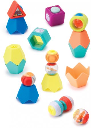 Infantino Sensory Balls, Cubes and Cups játékkészlet