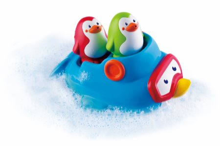 Infantino Water Toy Ship with Penguins juguete de baño