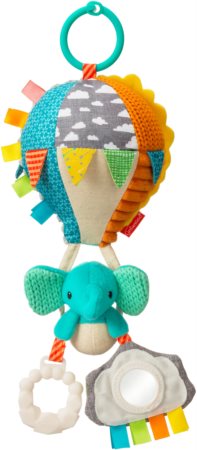 Infantino Hanging Toy Elephant móvil para bebé en colores de alto contraste