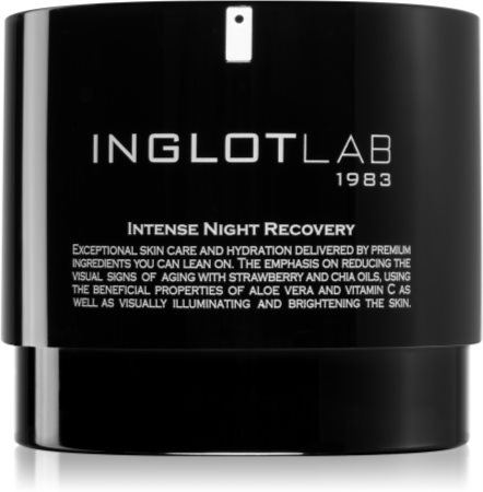 Inglot Lab Intense Night Recovery Intensīvi kopjošs līdzeklis naktij ar pretnovecošanās efektu