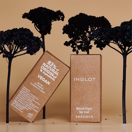 Inglot Natural Origin горен лак за нокти