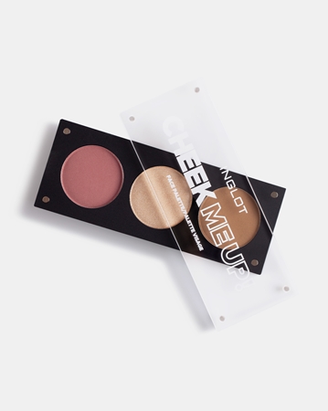 Inglot Face Palette fehérítő, bronzosító és arcpirosító