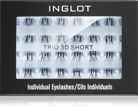 Inglot Eyelashes изкуствени мигли в сноп с възел