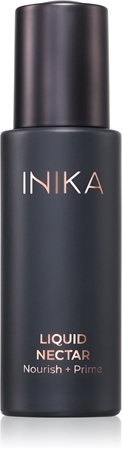 INIKA Organic Liquid Nectar Nourishing Facial Oil under makeup
