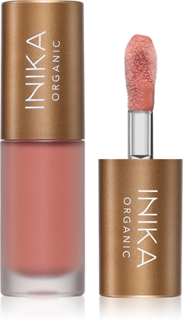 INIKA Organic Lip Oil Collagen + Squalane Tinted Lip Oil with collagen