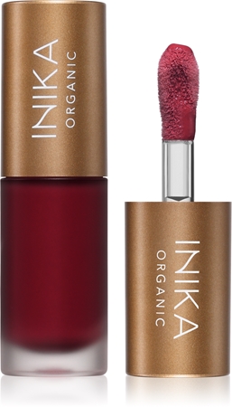 INIKA Organic Lip Oil Collagen + Squalane Tinted Lip Oil with collagen