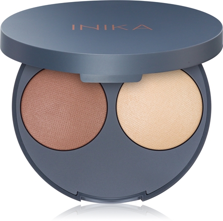 INIKA Organic Contour Duo puder za konturiranje
