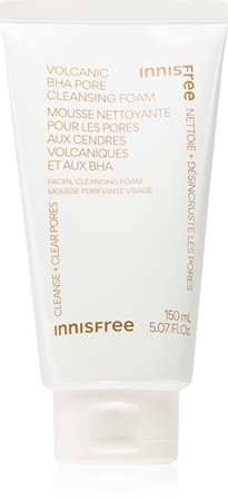 innisfree Volcanic BHA Pore Cleansing Foam Gentle Cleansing Foam to smooth skin and minimise pores