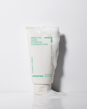 innisfree Green Tea Amino Acid Cleansing Foam Gentle Cleansing Foam with moisturising effect