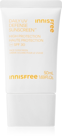 innisfree Daily UV Defense Sunscreen Moisturizing Protective Fluid SPF 30
